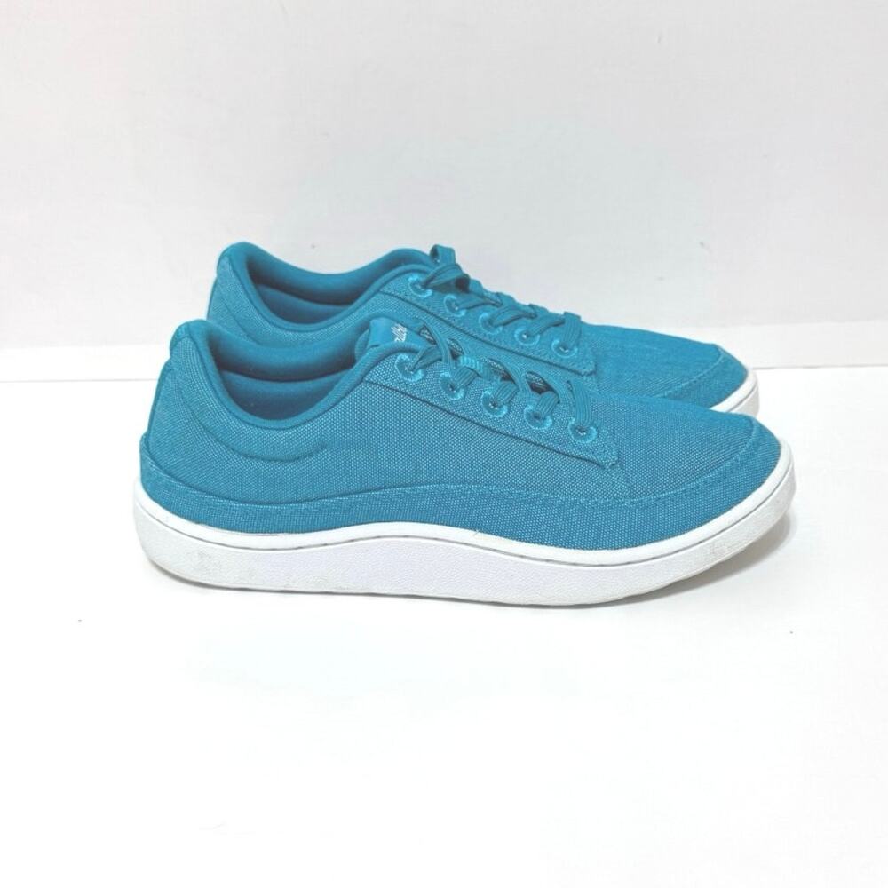 ALLBIRDS Women’s Lace Up Canvas Pacer Athletic Shoe Thrive Teal Size 7 - Picture 2 of 13